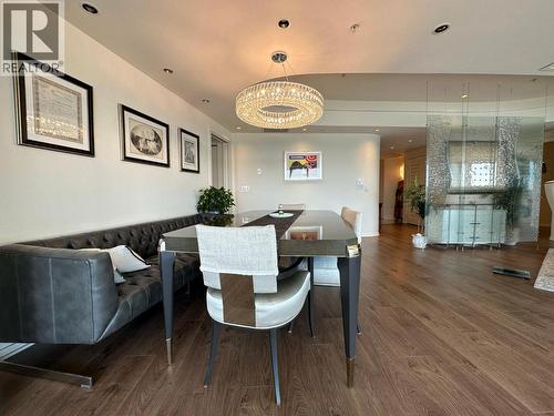 3002 388 Drake Street, Vancouver, BC - Indoor Photo Showing Dining Room