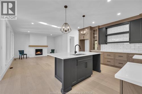 2516 Mayfair South, Lasalle, ON - Indoor Photo Showing Kitchen With Upgraded Kitchen
