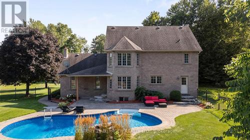 256 Denney Drive, Essa, ON - Outdoor With In Ground Pool