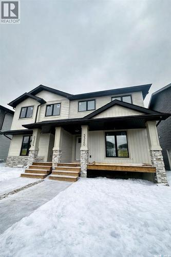 3320 Favel Drive, Regina, SK - Outdoor With Facade