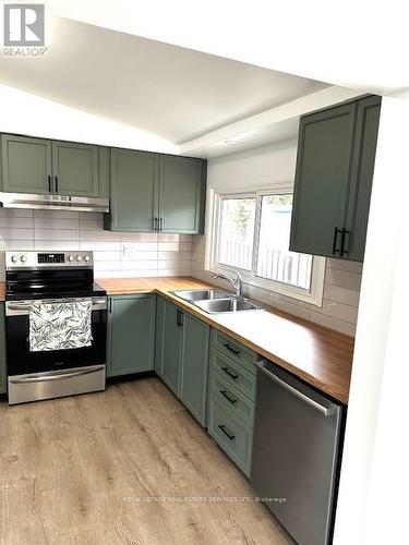 35 Karen Crescent, Hamilton, ON - Indoor Photo Showing Kitchen With Double Sink