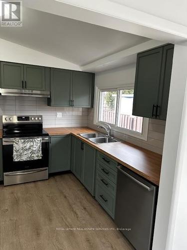 35 Karen Crescent, Hamilton, ON - Indoor Photo Showing Kitchen With Double Sink