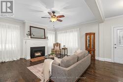 Gas fireplace number two. - 