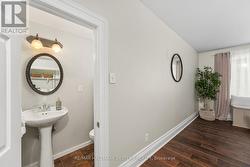Main floor powder room. - 