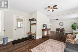 Family room with walk out. - 