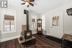 Gas fireplace number two. - 