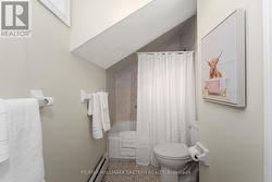 Main Bath with Marble Flooring - 