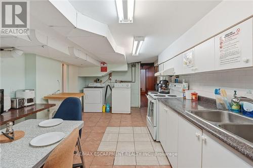 2 Gary Avenue, Hamilton, ON - Indoor Photo Showing Kitchen With Double Sink