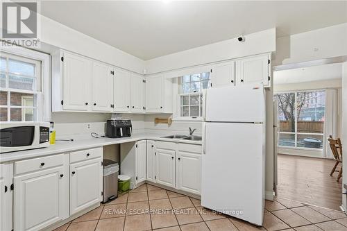 2 Gary Avenue, Hamilton, ON - Indoor Photo Showing Kitchen With Double Sink