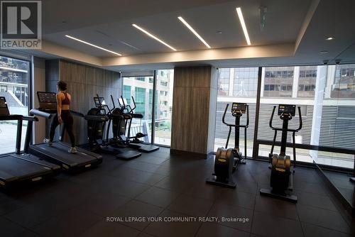 4907 - 8 Cumberland Street, Toronto, ON - Indoor Photo Showing Gym Room
