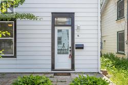 Entrance to upper unit - 