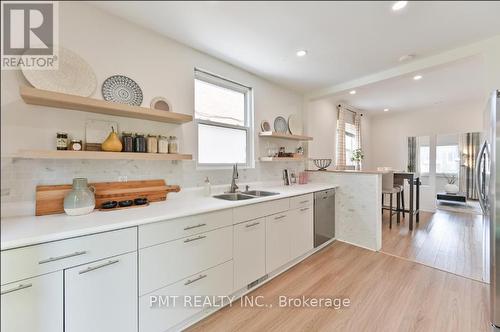 Main - 406 Nairn Avenue, Toronto, ON - Indoor Photo Showing Kitchen With Double Sink