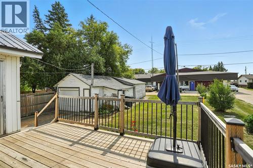 106 3Rd Avenue E, Nokomis, SK - Outdoor With Deck Patio Veranda With Exterior