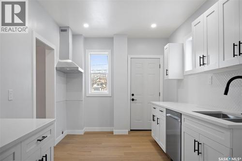 2111 Osler Street, Regina, SK - Indoor Photo Showing Kitchen With Double Sink