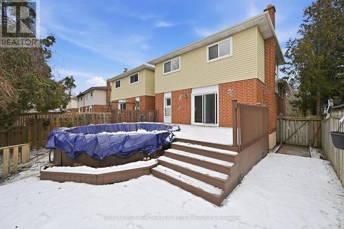 2344 Glastonbury Road, Burlington, ON - Outdoor With Above Ground Pool With Exterior