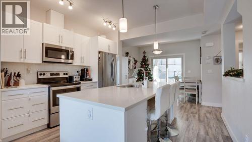 4600 Okanagan Avenue Unit# 26, Vernon, BC - Indoor Photo Showing Kitchen With Stainless Steel Kitchen With Double Sink With Upgraded Kitchen