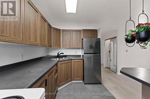 Unit 3 - 132 Flora Street, Ottawa, ON - Indoor Photo Showing Kitchen With Double Sink