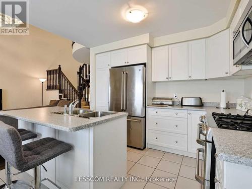 38 - 57 Muzzo Drive, Brampton, ON - Indoor Photo Showing Kitchen With Stainless Steel Kitchen With Double Sink