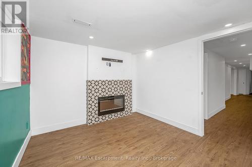 3346 Hannibal Road, Burlington (Palmer), ON - Indoor With Fireplace