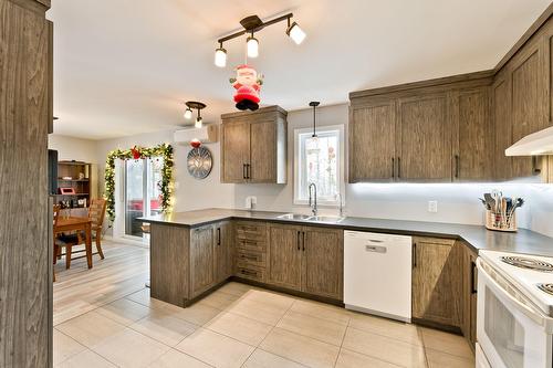 Cuisine - 168 Rue Des Érables, Eastman, QC - Indoor Photo Showing Kitchen With Double Sink
