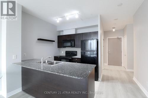 3108 - 3525 Kariya Drive, Mississauga, ON - Indoor Photo Showing Kitchen With Double Sink