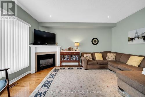 6323 Lisgar Drive, Mississauga, ON - Indoor Photo Showing Living Room With Fireplace