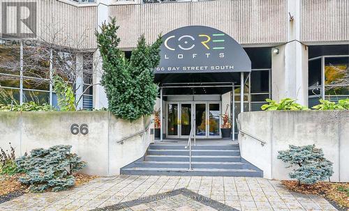 Main Entrance - 307 - 66 Bay Street S, Hamilton, ON - Outdoor