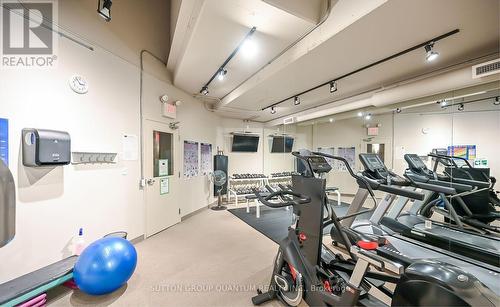 307 - 66 Bay Street S, Hamilton, ON - Indoor Photo Showing Gym Room
