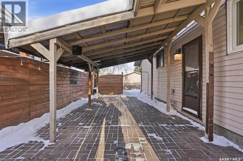 805 Kingsmere Boulevard, Saskatoon, SK - Outdoor With Deck Patio Veranda With Exterior