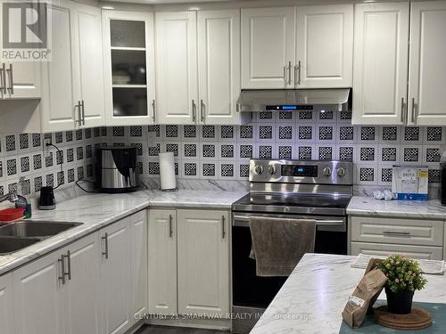 25 Bucksaw Street, Brampton, ON - Indoor Photo Showing Kitchen With Double Sink