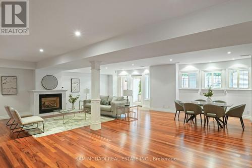 1382 Aldo Drive, Mississauga, ON - Indoor With Fireplace