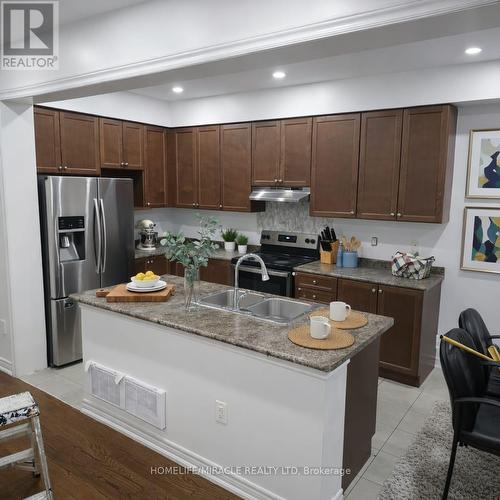 25 Antibes Drive, Brampton, ON - Indoor Photo Showing Kitchen With Stainless Steel Kitchen