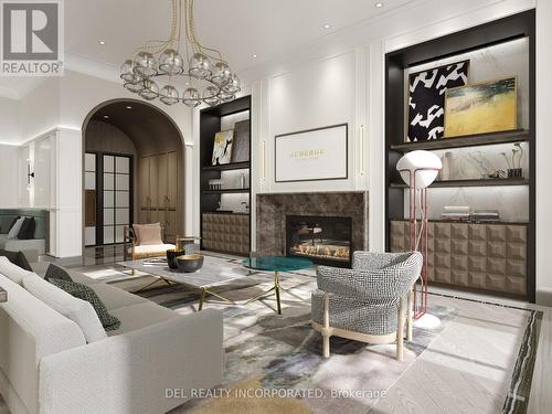 214 - 30 Inn On The Park Drive, Toronto, ON - Indoor With Fireplace