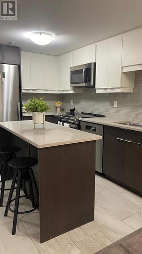 205 - 63 Arthur Street S, Guelph (St. Patrick'S Ward), ON - Indoor Photo Showing Kitchen With Stainless Steel Kitchen