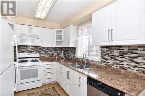 24 Charlton Crescent, Ajax, ON - Indoor Photo Showing Kitchen With Double Sink