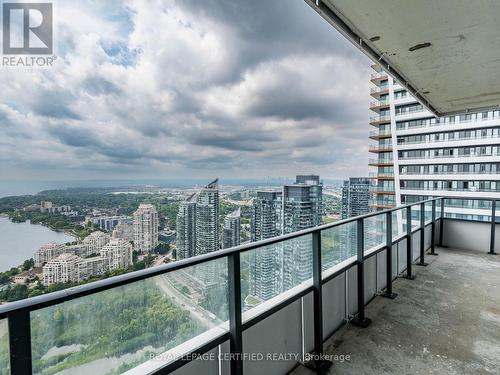 4701 - 20 Shore Breeze Drive, Toronto, ON - Outdoor With Balcony With View With Exterior