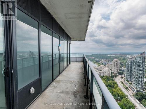4701 - 20 Shore Breeze Drive, Toronto, ON - Outdoor With Balcony With View With Exterior
