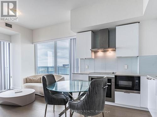 4701 - 20 Shore Breeze Drive, Toronto, ON - Indoor Photo Showing Dining Room