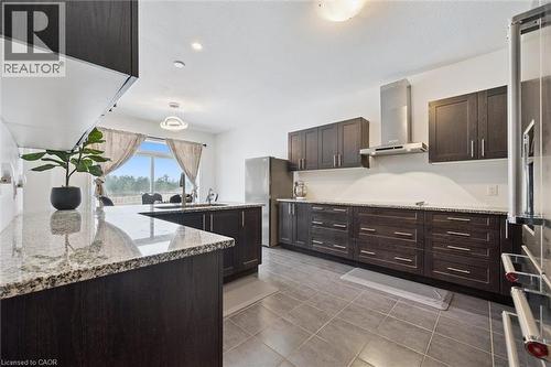 308 Freure Drive, Cambridge, ON - Indoor Photo Showing Kitchen With Upgraded Kitchen