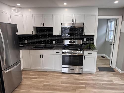 1322 Georgina Avenue, Thunder Bay, ON - Indoor Photo Showing Kitchen With Stainless Steel Kitchen With Upgraded Kitchen