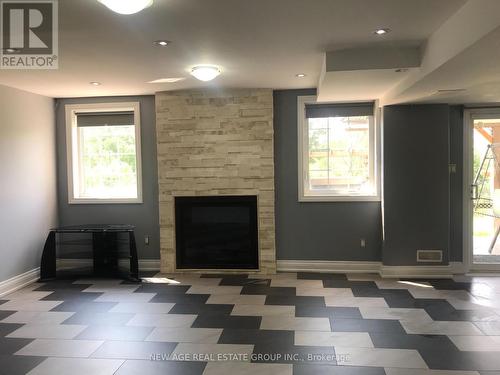 Basement - 80 Tatra Crescent, Brampton, ON - Indoor With Fireplace