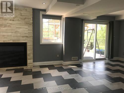 Basement - 80 Tatra Crescent, Brampton, ON - Indoor With Fireplace