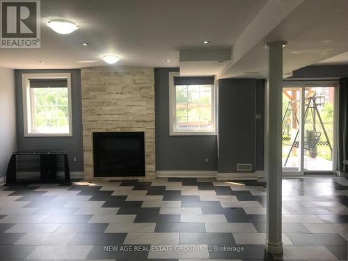 Basement - 80 Tatra Crescent, Brampton, ON - Indoor With Fireplace
