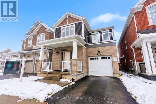 1344 Rose Way, Milton, ON - Outdoor With Balcony With Facade