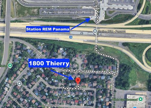 Photo aérienne - 1800 Rue Thierry, Brossard, QC - Other