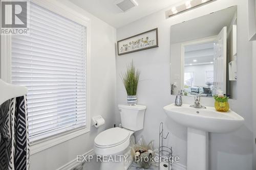 Powder room on the ground level - 2 Camilleri Road, Ajax, ON - Indoor Photo Showing Bathroom