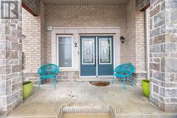 Covered Porch. Double door - 
