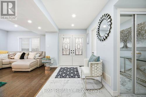 Upgraded tiles. Hardwood Floor - 2 Camilleri Road, Ajax, ON - Indoor Photo Showing Other Room