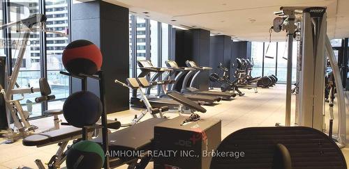 3111 - 8 Eglinton Avenue E, Toronto, ON - Indoor Photo Showing Gym Room