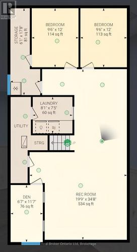 Basement - 144080 Sdrd 15, Meaford, ON 